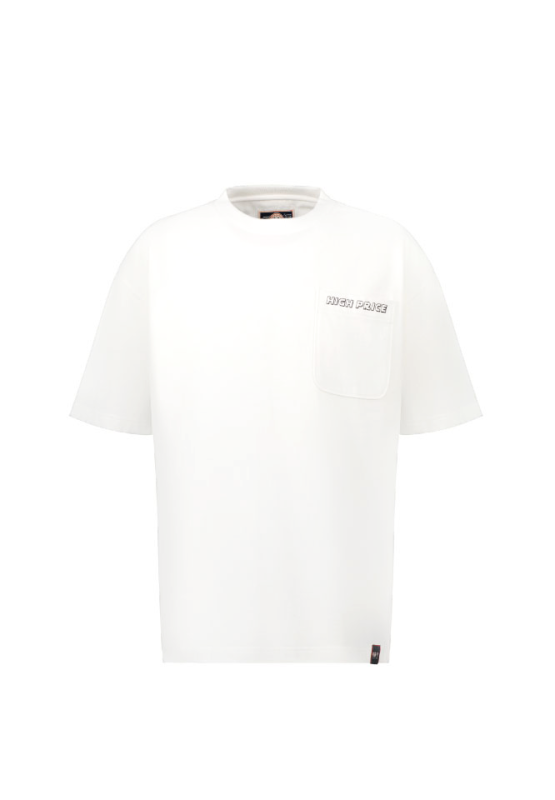 Khaki Bros. - คา คิ บรอส. - Round T-shirt loose fit - เสื้อยืดคอกลม - KM22K016 - White