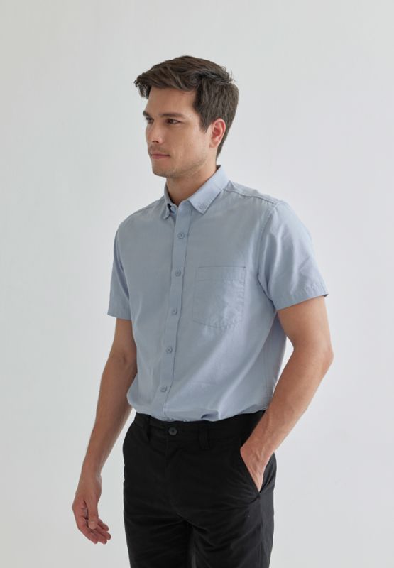 Khaki Bros. - Short Sleeve Shirt - เสื้อเชิ้ตแขนสั้น - KM22S803