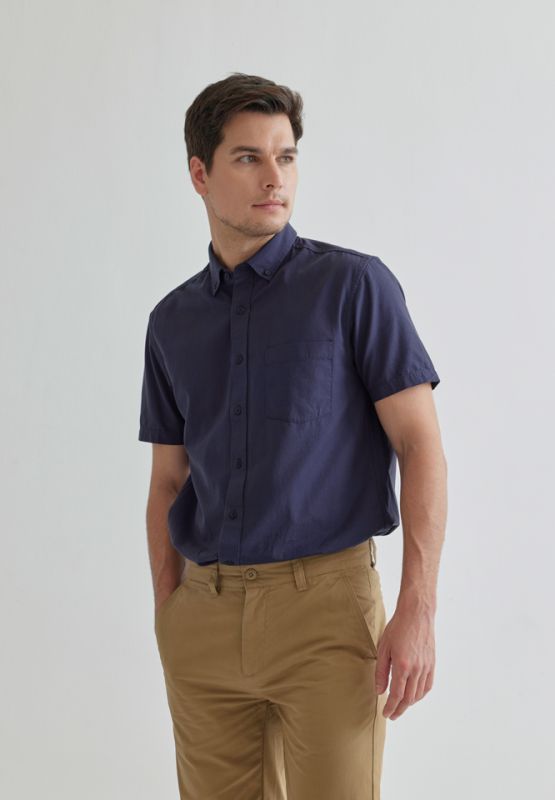 Khaki Bros. - Short Sleeve Shirt - เสื้อเชิ้ตแขนสั้น - KM22S803