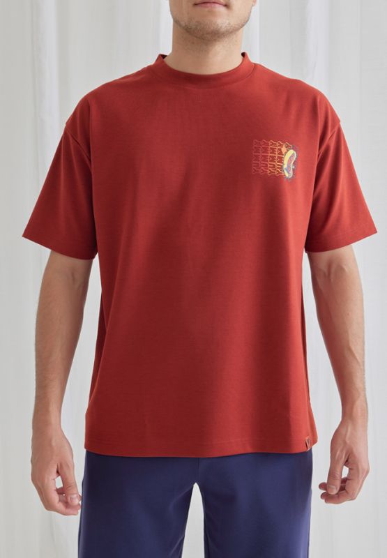 Khaki Bros. - คา คิ บรอส. - Round T-shirt loose fit - เสื้อยืดคอกลม - KM22K057