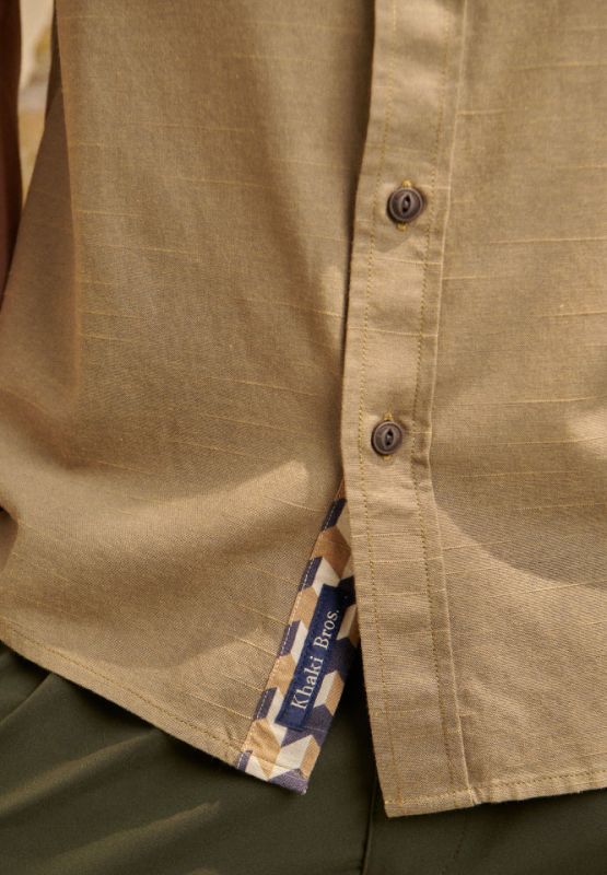 Khaki Bros - Short Sleeve Shirt - เสื้อเชิ๊ตแขนสั้น - KM22S006