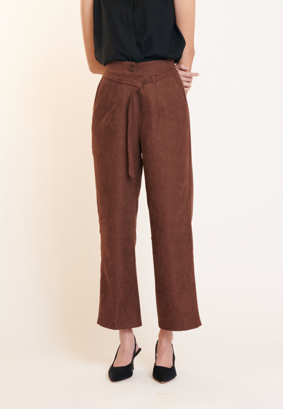 Khaki Bros. - Cropped pants - กางเกงขายาวสำหรับผู้หญิง - KL23B001