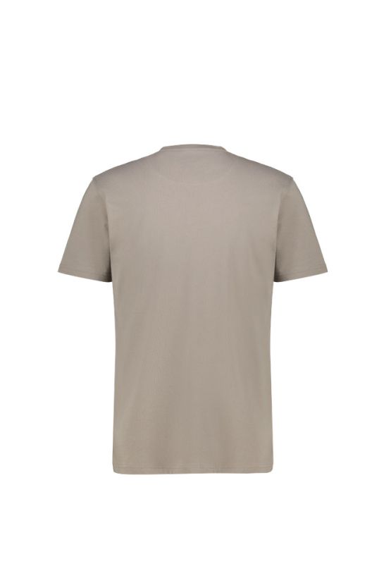 Khaki Bros. - Henley T-shirt - เสื้อยืดแขนสั้น คอ Henley - KM22K022 - Stone