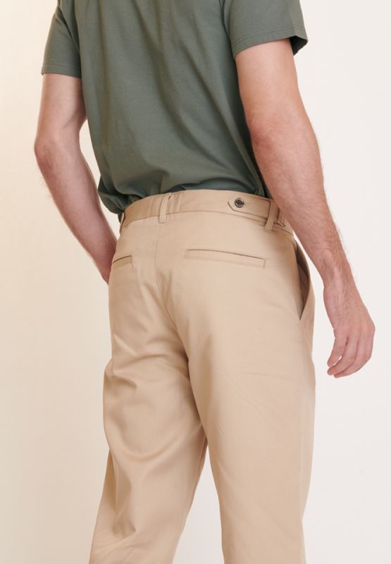 Khaki Bros - Cropped Pants Tapered Fit - กางเกงครอป ทรง Tapered Fit - KM23A002