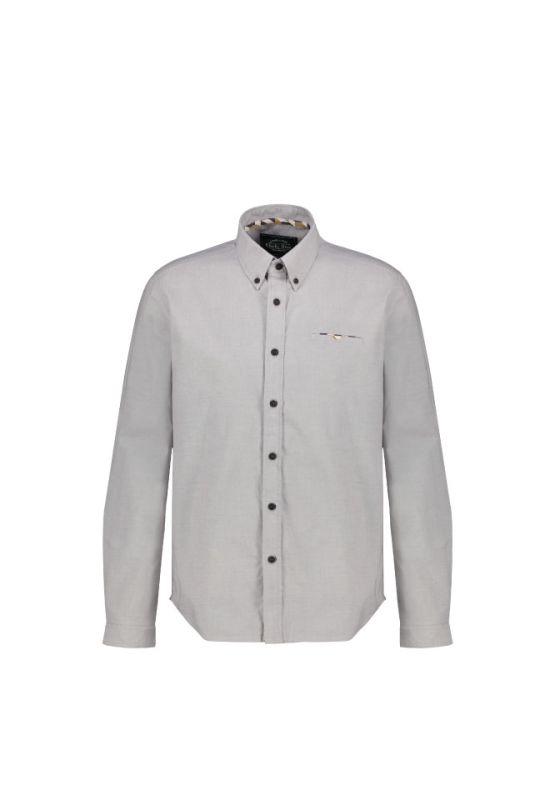Khaki Bros. - Long Sleeve Shirt - เสื้อเชิ๊ตแขนยาว - KM22S007 - Lt.Grey