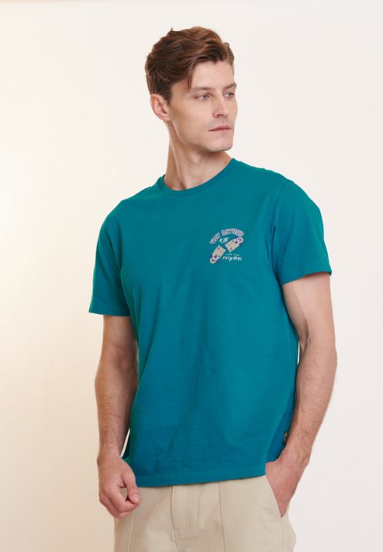 Khaki Bros. - คาคิบรอส - Round neck t-shirt - เสื้อยืดคอกลม - KM23K001