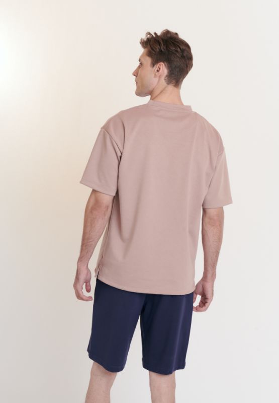Khaki Bros. - คา คิ บรอส. - Round T-shirt loose fit - เสื้อยืดคอกลม - KM23K013