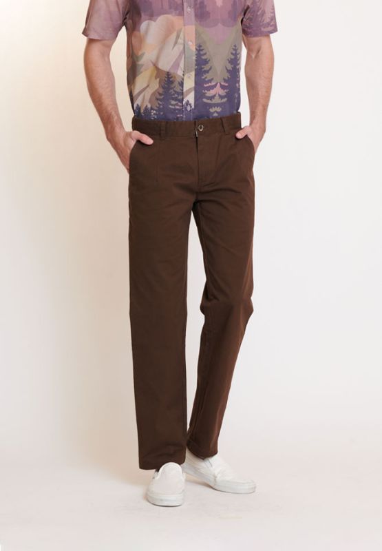Khaki Bros - Chino Pants Tapered Fit - กางเกงชิโน่ขายาว ทรง Tapered Fit - KM23B002