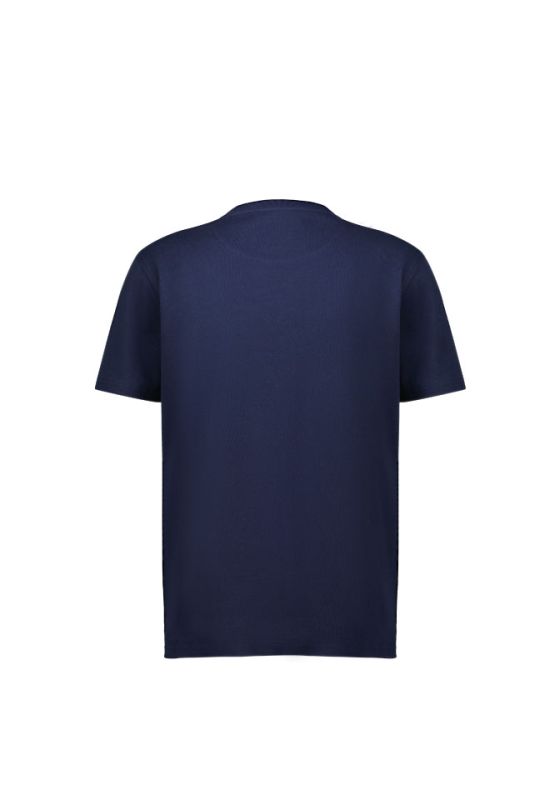Khaki Bros. - คาคิบรอส - Round neck T-shirt - เสื้อยืดคอกลม - KM22K031 - Navy