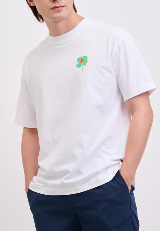 Khaki Bros. - คา คิ บรอส. - Round T-shirt loose fit - เสื้อยืดคอกลม - KM23K035