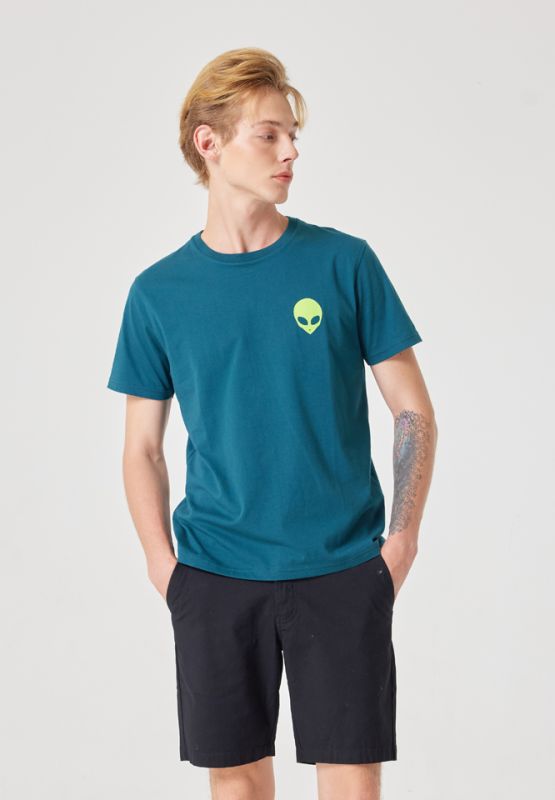 Khaki Bros. - คาคิบรอส. - Round T-shirt Regular Fit - เสื้อยืดคอกลม - KM23K055
