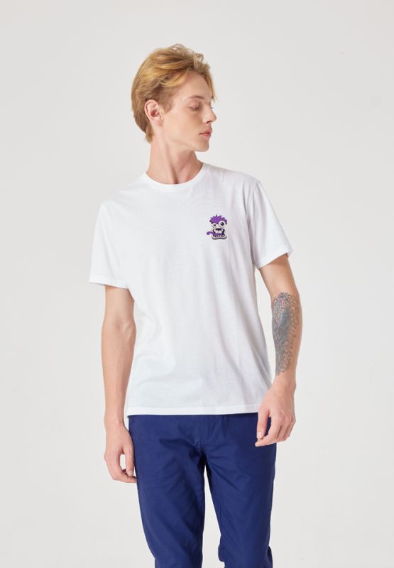 Khaki Bros. - คาคิบรอส - Round neck t-shirt loose fit - เสื้อยืดคอกลม - KM23K058
