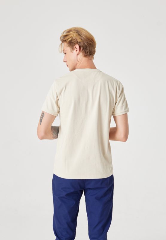 Khaki Bros. - Henley T-shirt - เสื้อ Henley แขนสั้น - KM23K063