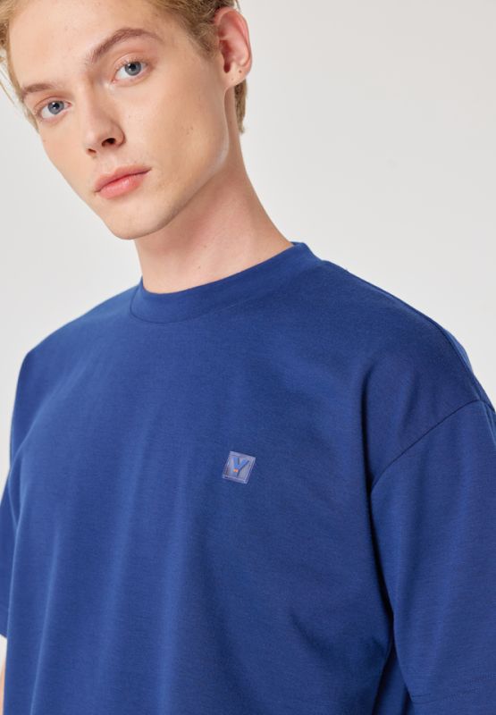 Khaki Bros. - คาคิบรอส - Round neck t-shirt loose fit - เสื้อยืดคอกลม - KM23K068