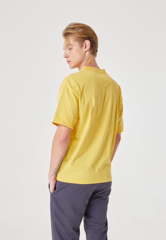 Khaki Bros. - คาคิบรอส - Round neck t-shirt loose fit - เสื้อยืดคอกลม - KM23K070