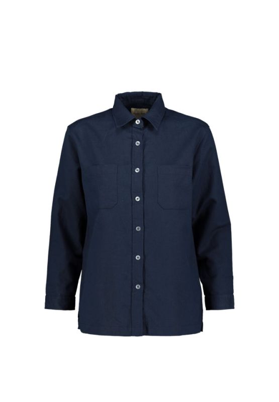 Khaki Bros. - Long Sleeve Shirt Double Pocket - เสื้อเชิ๊ตแขนยาวสำหรับผู้หญิง - KL20S003