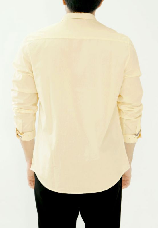 Khaki Bros. - Long Sleeve Shirt - เสื้อเชิ๊ตแขนยาว - KM22S013 - Ivory