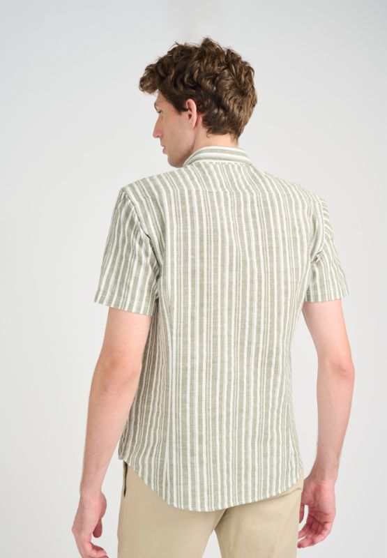 Khaki Bros. - คาคิบรอส - Short sleeve shirt - เสื้อเชิ้ตแขนสั้น - KM23S015