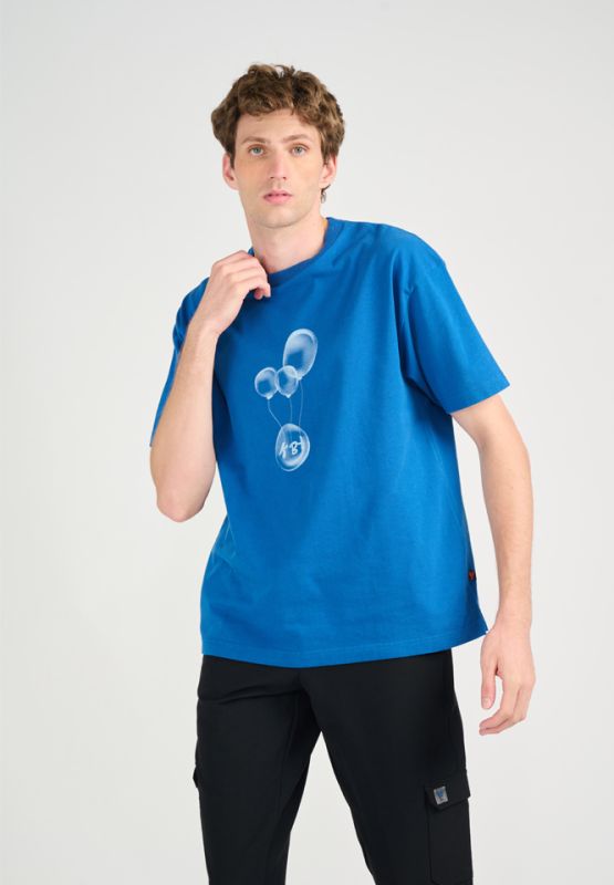 Khaki Bros. - คาคิบรอส. - Round T-shirt loose fit - เสื้อยืดคอกลม - KM23K047