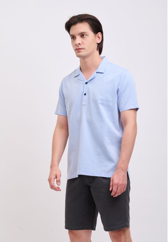 Khaki Bros - ShortSleeve Pullover Shirt - เสื้อเชิ๊ตแขนสั้น - ทรง Pullover - KM23S012