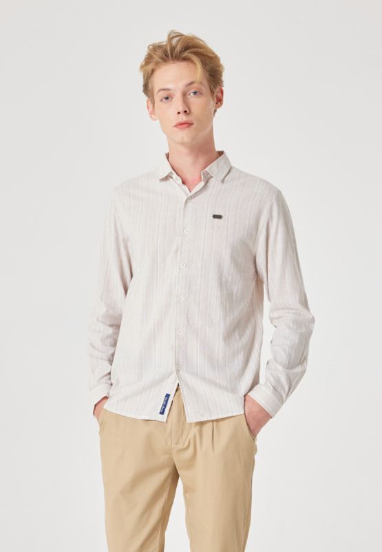 Khaki Bros. - Long Sleeve Shirt - เสื้อเชิ๊ตแขนยาว - KM23S026