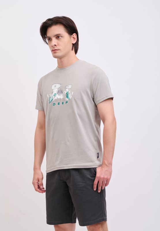 Khaki Bros. - คาคิบรอส - Round neck t-shirt - เสื้อยืดคอกลม - KM23K019