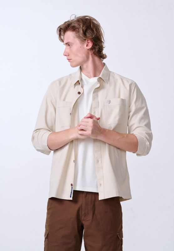 Khaki Bros. - คา คิ บรอส. - Jacket Shirt - เสื้อแจ็คเก็ต - KM24J001