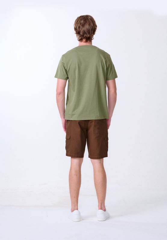 Khaki Bros. - คาคิบรอส - Round neck T-shirt Regular Fit - เสื้อยืดคอกลม - KM24K003