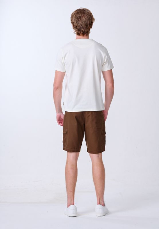 Khaki Bros. - คาคิบรอส - Round neck T-shirt Regular Fit - เสื้อยืดคอกลม - KM24K004