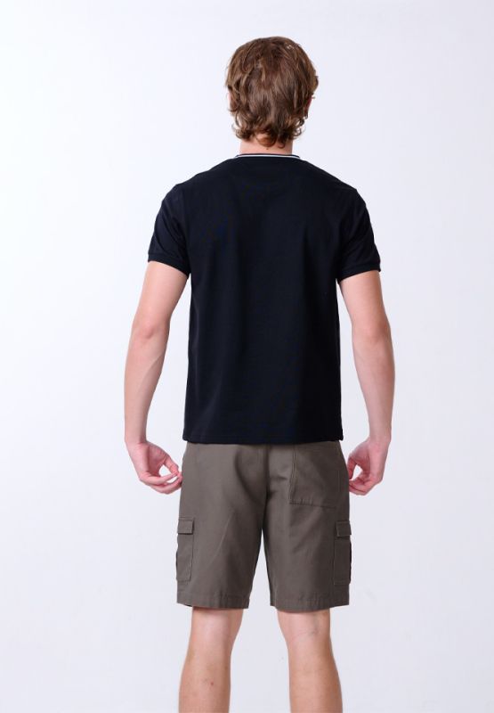 Khaki Bros. - คาคิบรอส - Round neck T-shirt Regular Fit - เสื้อยืดคอกลม - KM24K009