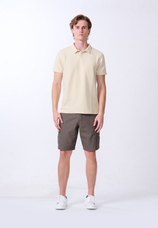 Khaki Bros - Polo T-Shirt - เสื้อโปโลแขนสั้น - KM24K014