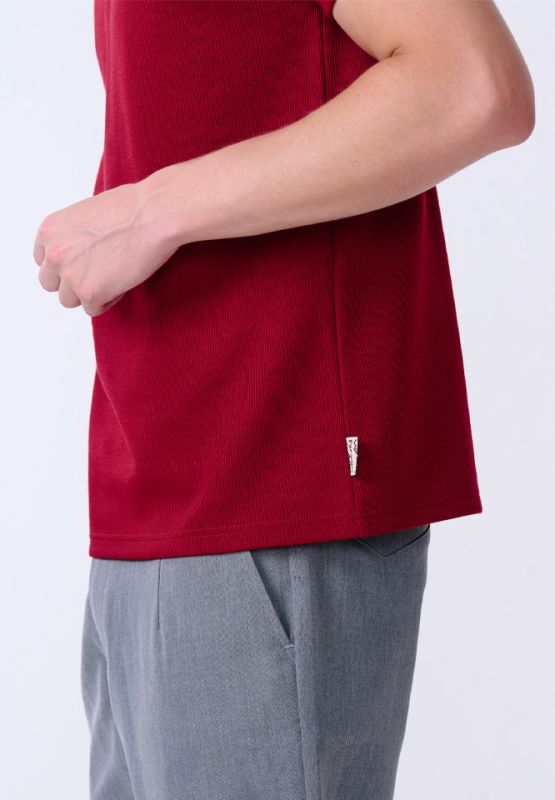 Khaki Bros. - Henley T-shirt - เสื้อ Henley แขนสั้น - KM24K016