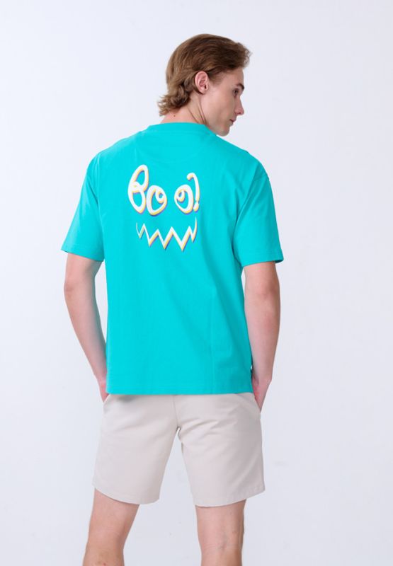 Khaki Bros. - คา คิ บรอส. - Round T-shirt loose fit - เสื้อยืดคอกลม - KM24K018