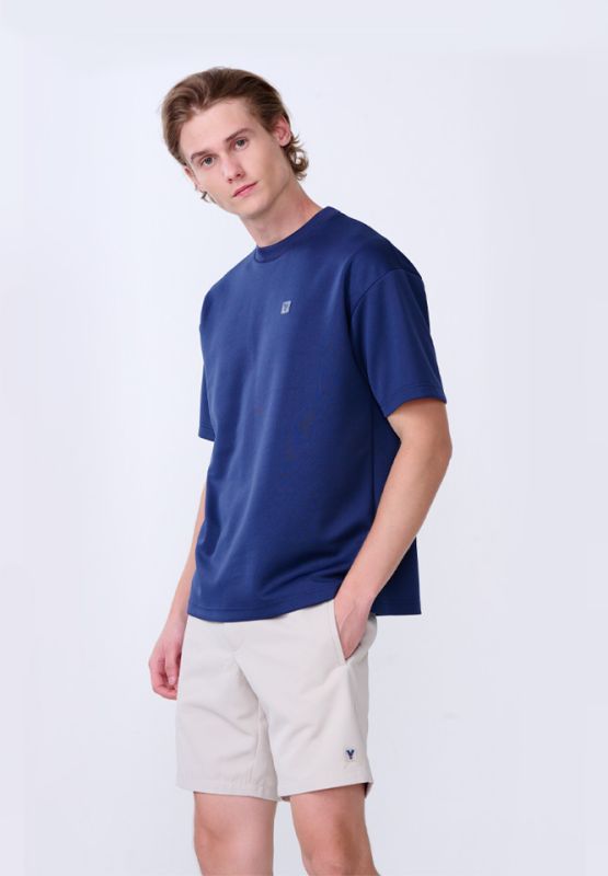Khaki Bros. - คาคิบรอส - Round neck t-shirt loose fit - เสื้อยืดคอกลม - KM24K019