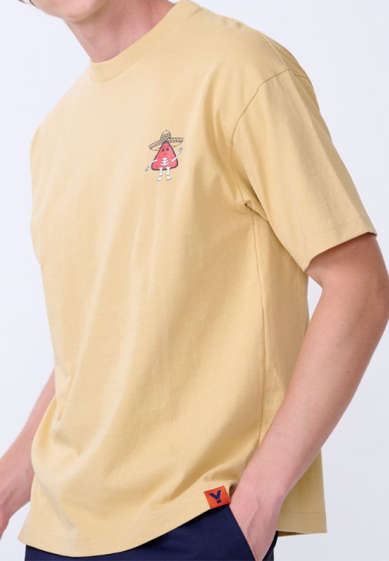 Khaki Bros. - คา คิ บรอส. - Round T-shirt loose fit - เสื้อยืดคอกลม - KM24K020