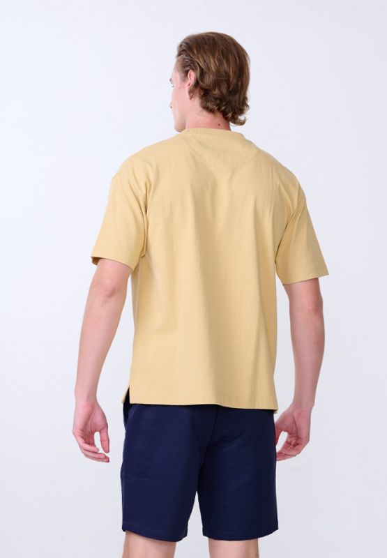 Khaki Bros. - คา คิ บรอส. - Round T-shirt loose fit - เสื้อยืดคอกลม - KM24K020