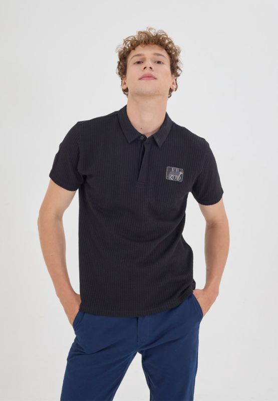 Khaki Bros. - Polo T-Shirt - เสื้อโปโลแขนสั้น ทรง Regular Fit - KM24K026