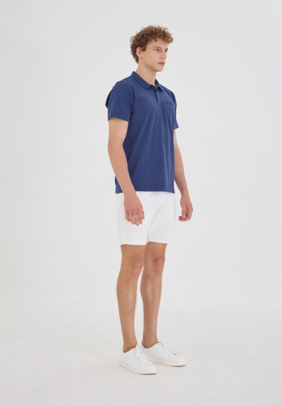 Khaki Bros. - Polo T-Shirt - เสื้อโปโลแขนสั้น ทรง Regular Fit - KM24K028