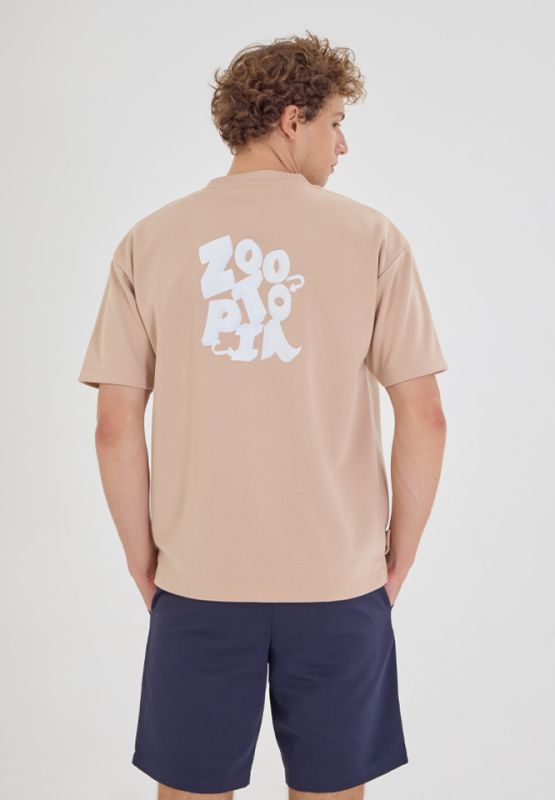Khaki Bros. - คา คิ บรอส. - Round T-shirt loose fit - เสื้อยืดคอกลม - KM24K039