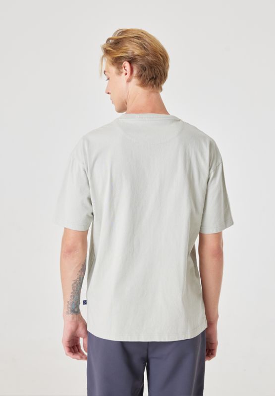 Khaki Bros. - คาคิบรอส - Round neck t-shirt loose fit - เสื้อยืดคอกลม - KM23K069