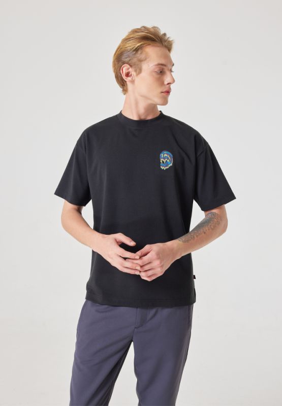Khaki Bros. - คาคิบรอส - Round neck t-shirt loose fit - เสื้อยืดคอกลม - KM23K073