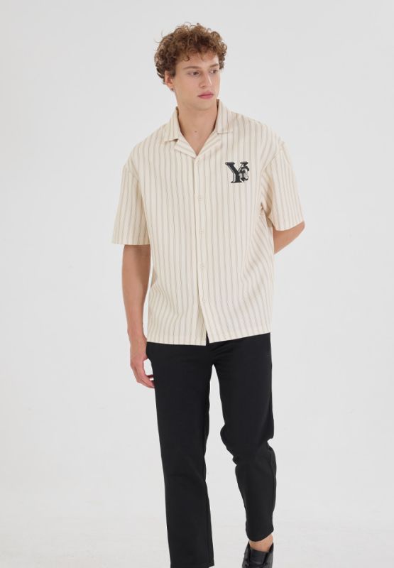 Khaki Bros - Hawaii shirt Loose Fit - เสื้อเชิ้ตแขนสั้น - KM24S014