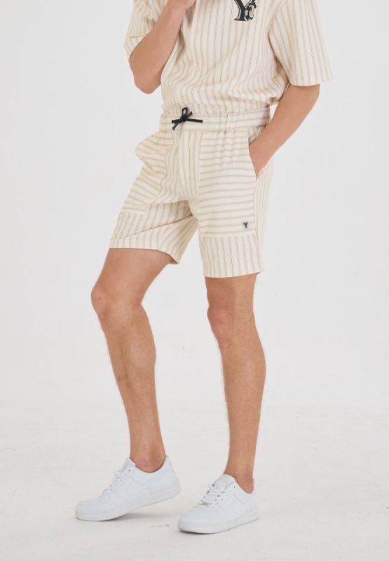 Khaki Bros - Loose Fit Shorts - กางเกงขาสั้น ทรง Loose Fit - KM24T002