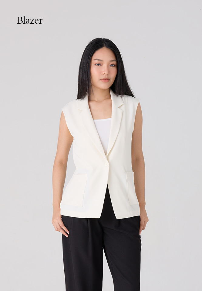 Khaki Bros. - คาคิบรอส - Ladies - Blazer - เสื้อ Blazer ผู้หญิง - KL26J002