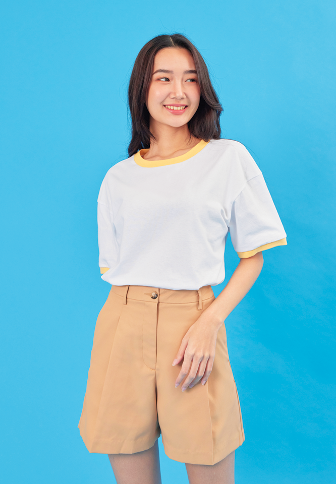 Billings by Khaki Bros. เสื้อยืดคอกลม ทรง Regular fit BL22K005