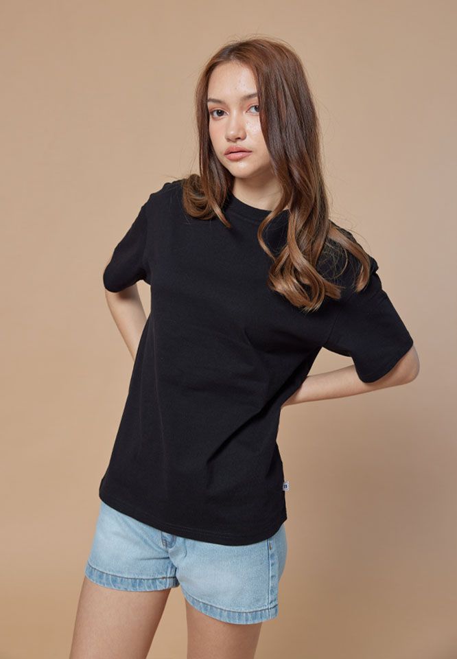 Billings by Khaki Bros. เสื้อยืดคอกลม ทรง Loose fit BL23K011