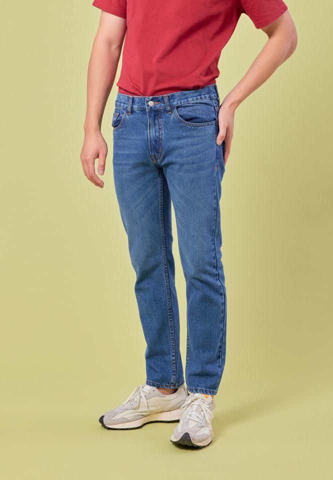  Billings by Khaki Bros. - Casual Denim Pants- กางเกงยีนส์ขายาว - BM23A001