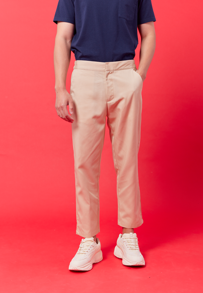 Billings by Khaki Bros. กางเกงขายาว ทรง Casual Crop Pants BM23A002