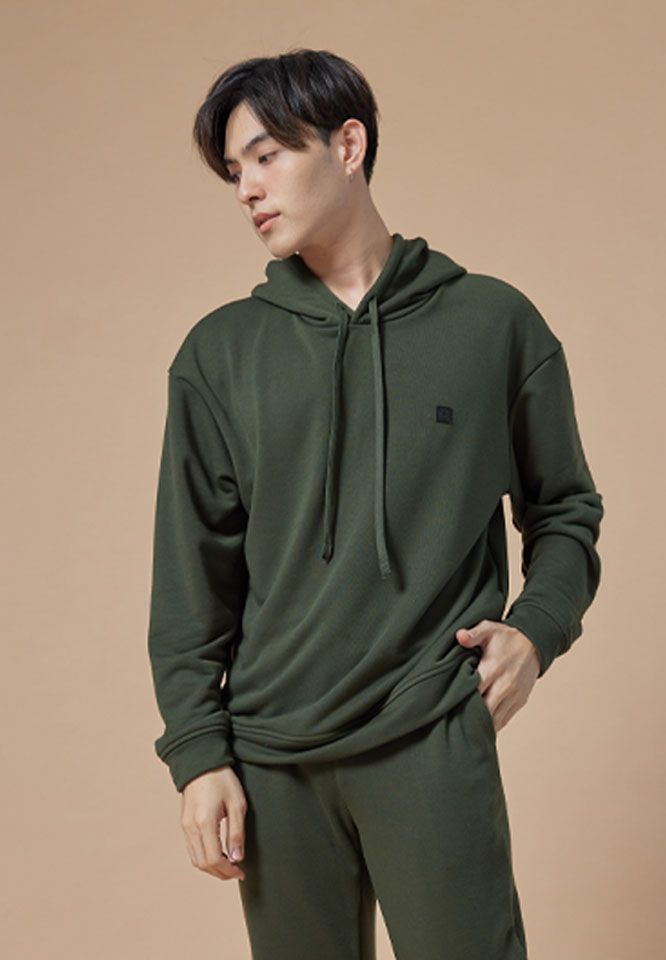 Billings by Khaki Bros. เสื้อฮู้ดแขนยาว ทรง Regular fit  BM23J001