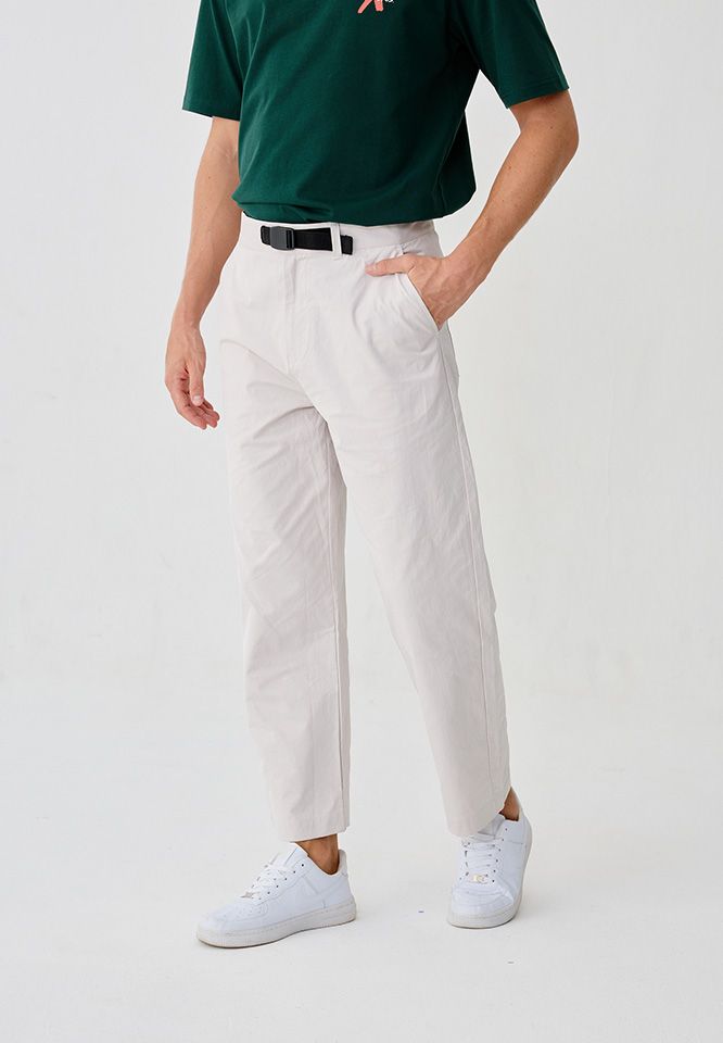 Dapper x Khaki Bros - Fashion pants - กางเกงขายาว ทรง Relax Fit - DAMTC3_CR_2001KB